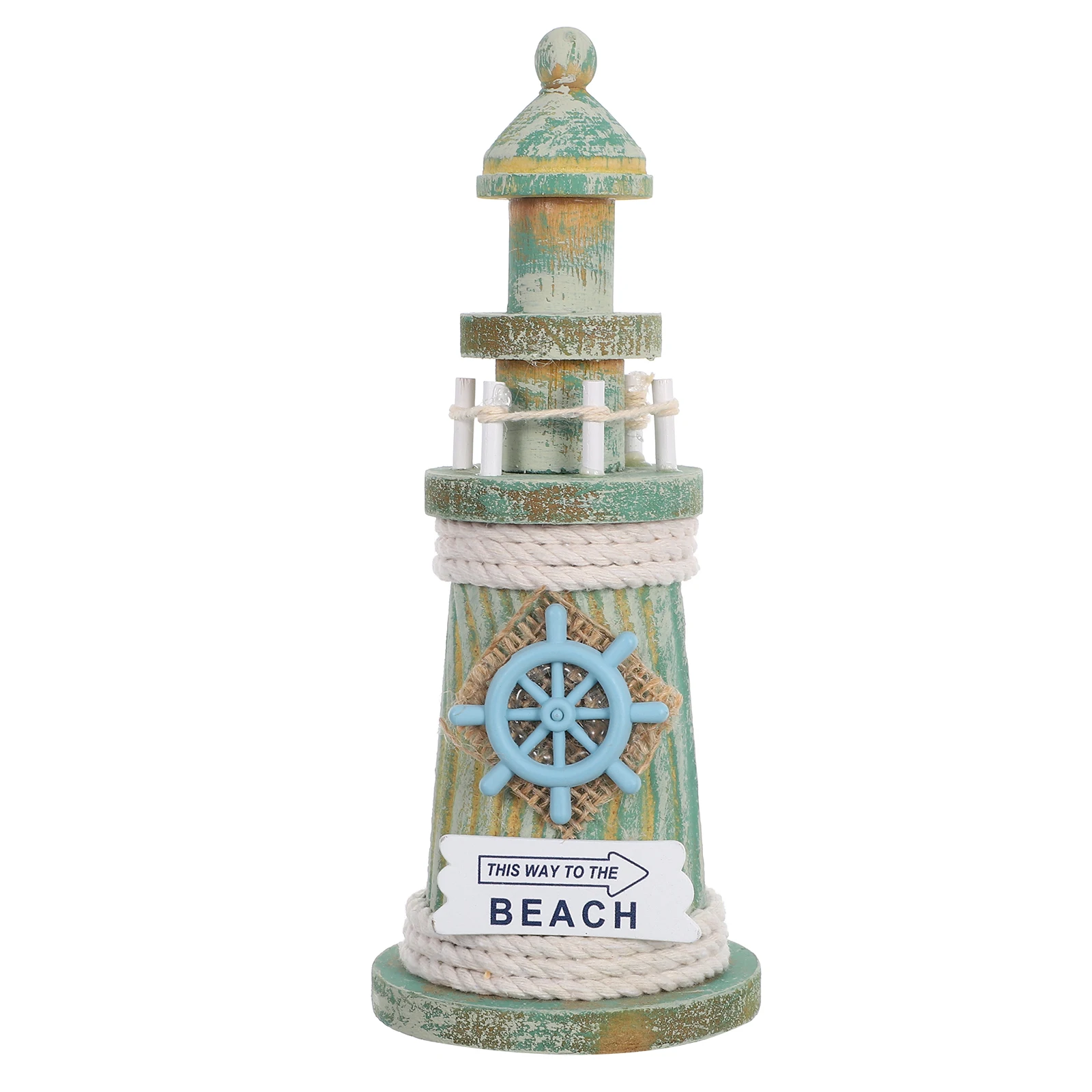

Ocean Lighthouse Ornaments Night Lights The Mediterranean Lamp Wood Nautical Themed Rooms Decor