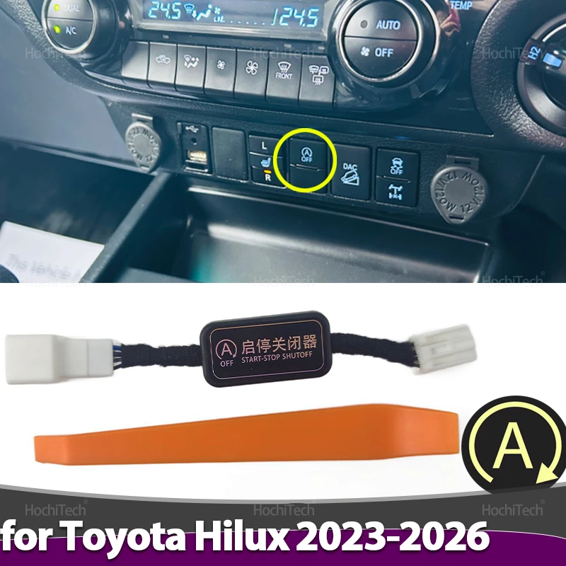 Start Stop System Off Eliminator Control Sensor Plug Cable Canceller for Toyota AN110 AN120 AN130 Hilux 2023 2024 2025 2026
