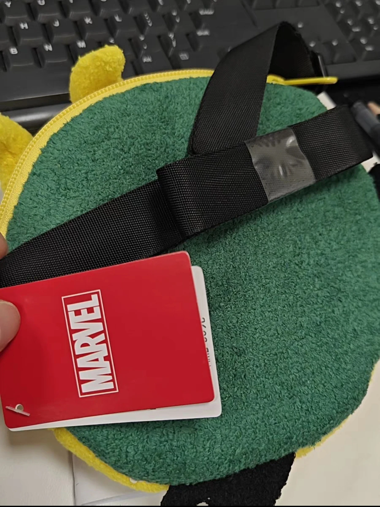 Super Heroes Spiderman Venom loki wallet Coin bag Plush Toy