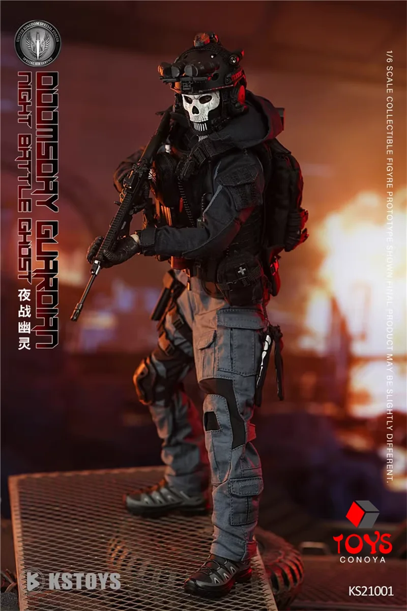 【2024 Q4】KSTOYS KS21001 1/6 Scale Doomsday Guardian Movable Military Male Soldier Model Full Set 12