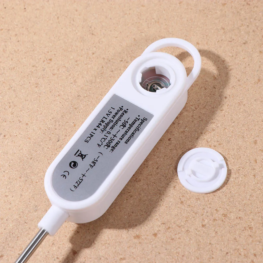 Portable TP300 Probe Food Thermometer Stainless Steel Long Probe Accurate Food Probe Electronic Display Kitchen Tools Turkey