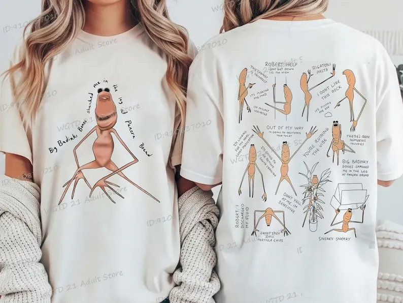 قميص قطني Meme Marcus The Worm، تي شيرت ماركوس The Worm المضحك، ملابس خروج على شكل حيوانات للنساء والرجال بأكمام قصيرة