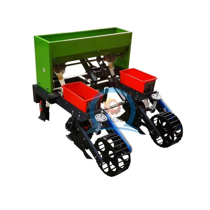 

hot sale tractor four wheels suspended 2 rows 3-row 4 row soybean precision seed planter machine