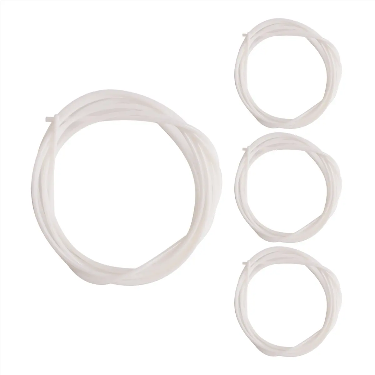 ABPF 4pcs/set White Nylon Ukulele Strings Replacement Part for 21 inch 23 inch 26 inch Stringed Instrument