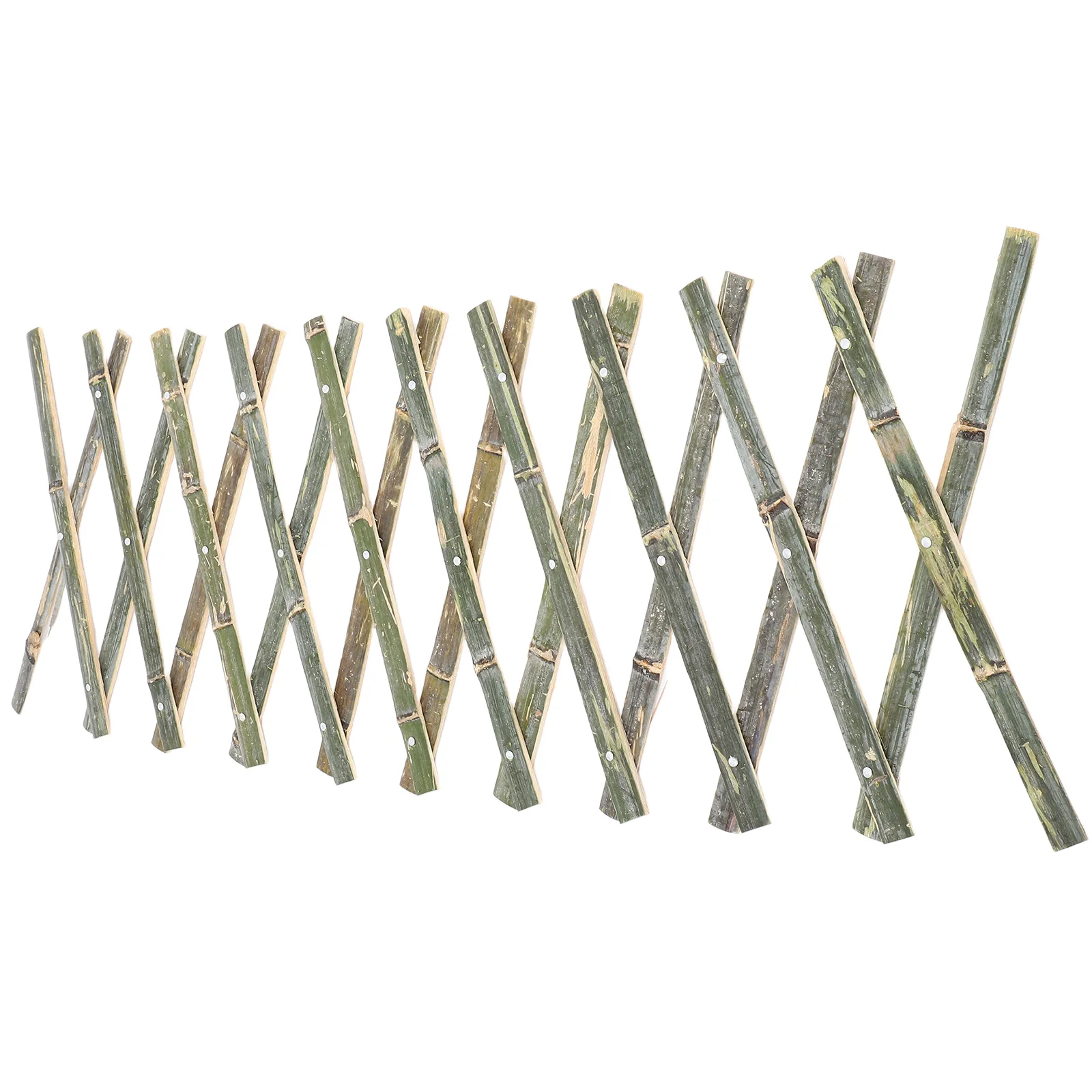 

Бамбуковый садовый забор, расширяемая решетка, декоративный уличный экран для конфиденциальности, разделитель для патио, поддержка растений, экранирование забора