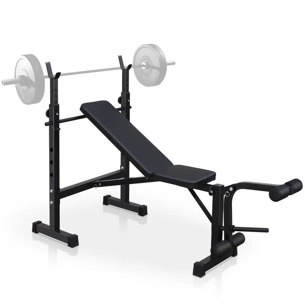 Dreamzon Weight Bench, Bench Press Set with Squat Rack and Bench for Home Gym Full-Body Workout