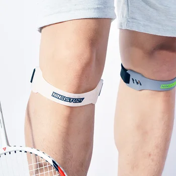 1pc pvc cinta patelar joelheiras suporte para fitnes esporte ginásio treinos correndo faixa ajustável joelho cinta proteção do joelho