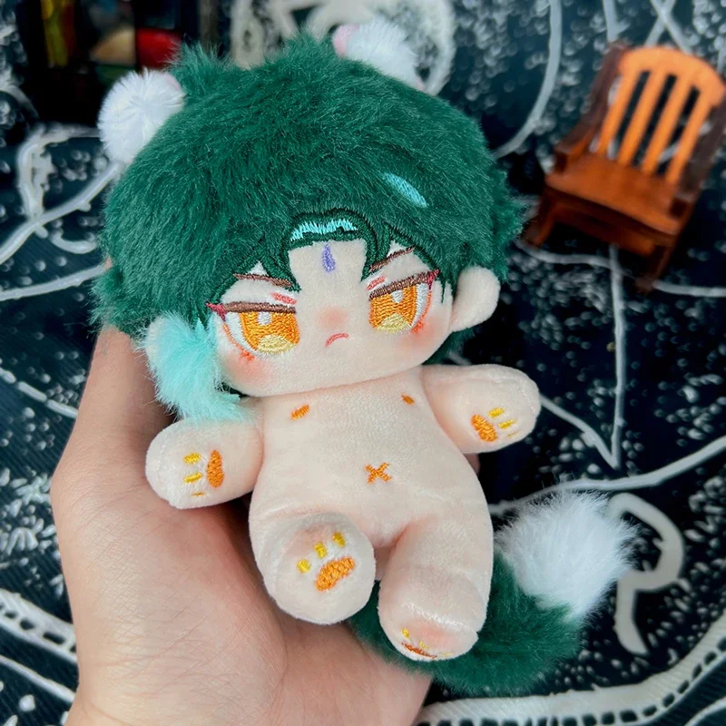 

Anime Genshin Impact Xiao Cosplay Cartoon Mini Cotton Fluffy Dolls Stuffed Toys Kawaii Fans Dango Mascot Halloween Xmas Gift