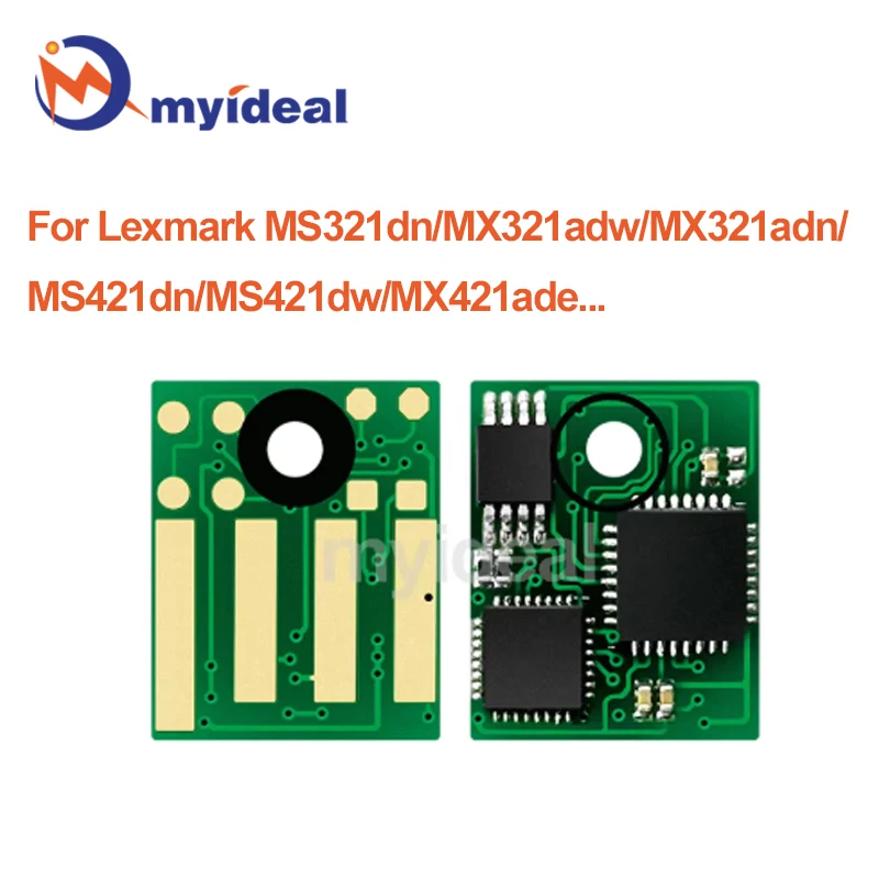 56F2H00 56F2X00 Toner Chip for Lexmark MS321dn MX321adw MX321adn MS421dn MS421dw MX421ade MS521 MX521 MX522 MS621 MS622 MX622