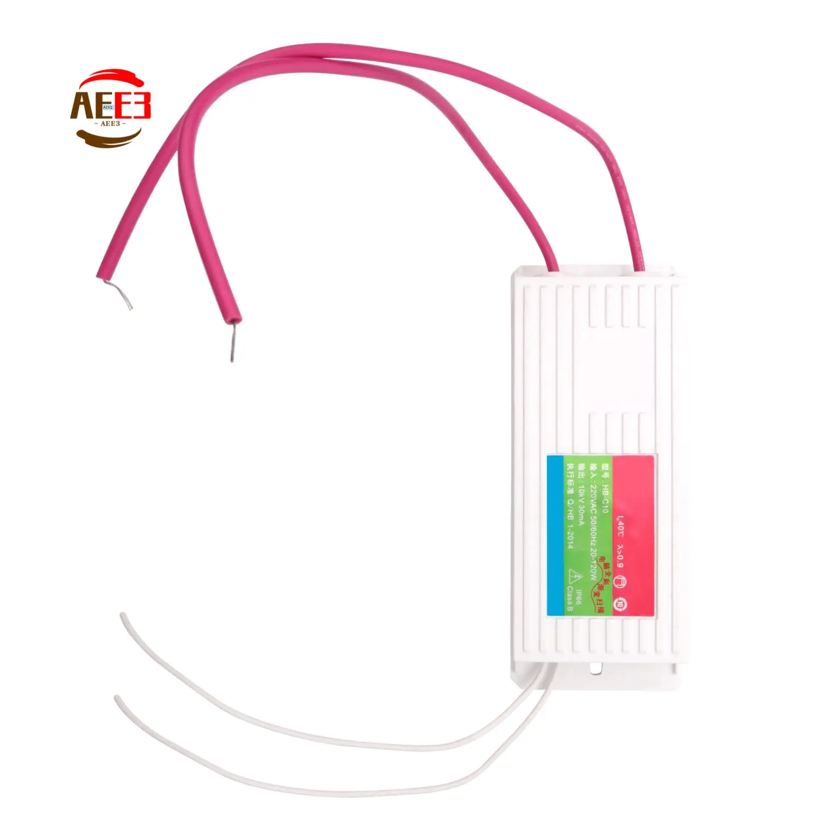 AEE3-1Pc Electronic Neon Transformer Hb-C10 10Kv Neon Power Supply Rectifier 30Ma 20-120W