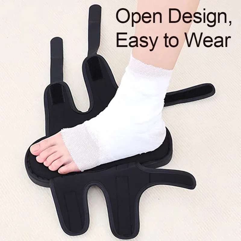 1 قطعة كسر الجبس تنفس وأحذية إصابة القدم دعم العظام هدفين تنوعا للمشي آخر Op حذاء #2