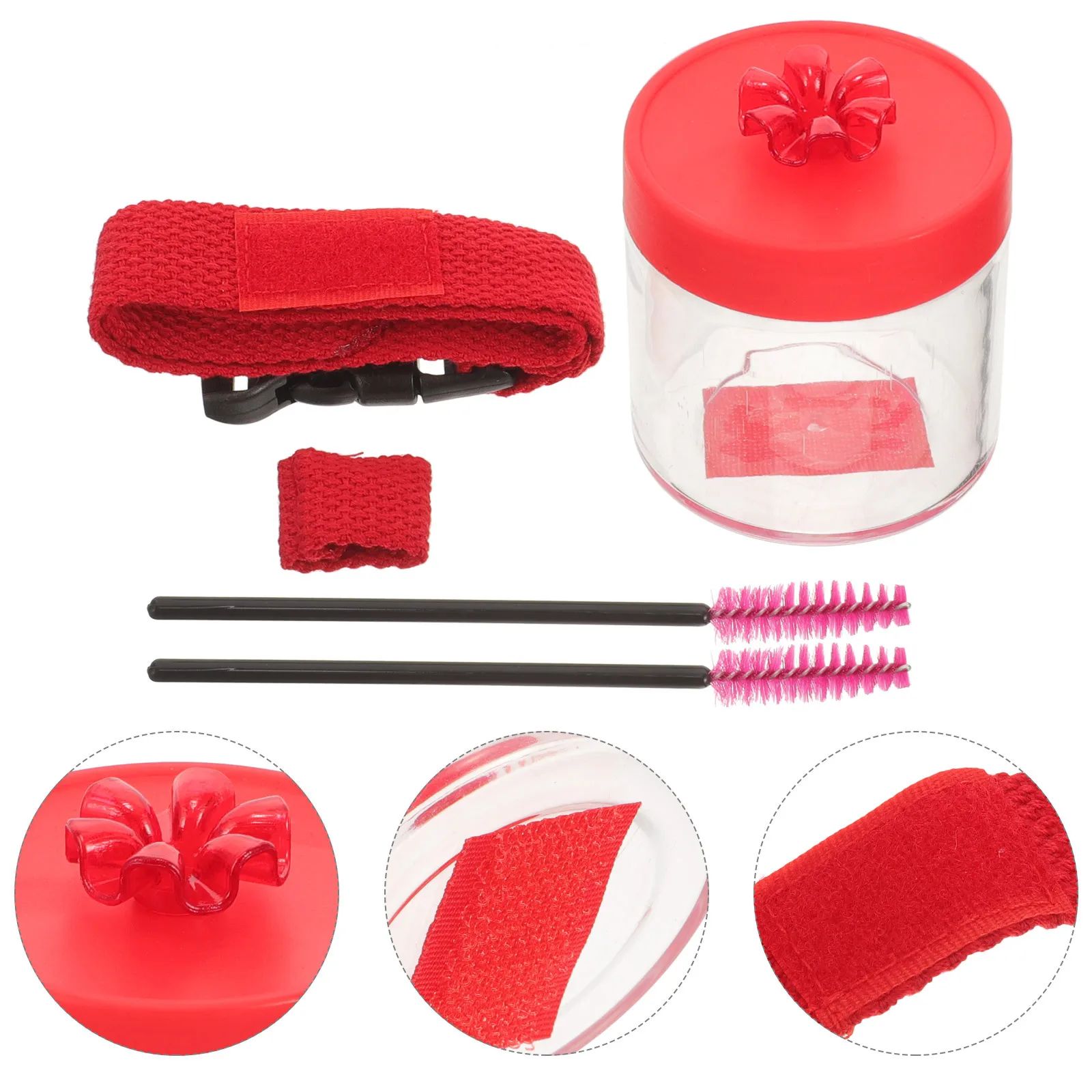 

1 set Hummingbird Feeder Wristband Portable Hand Strap Bird Feed Tool For Hummingbirds Lightweight Feeding Accessory Pet