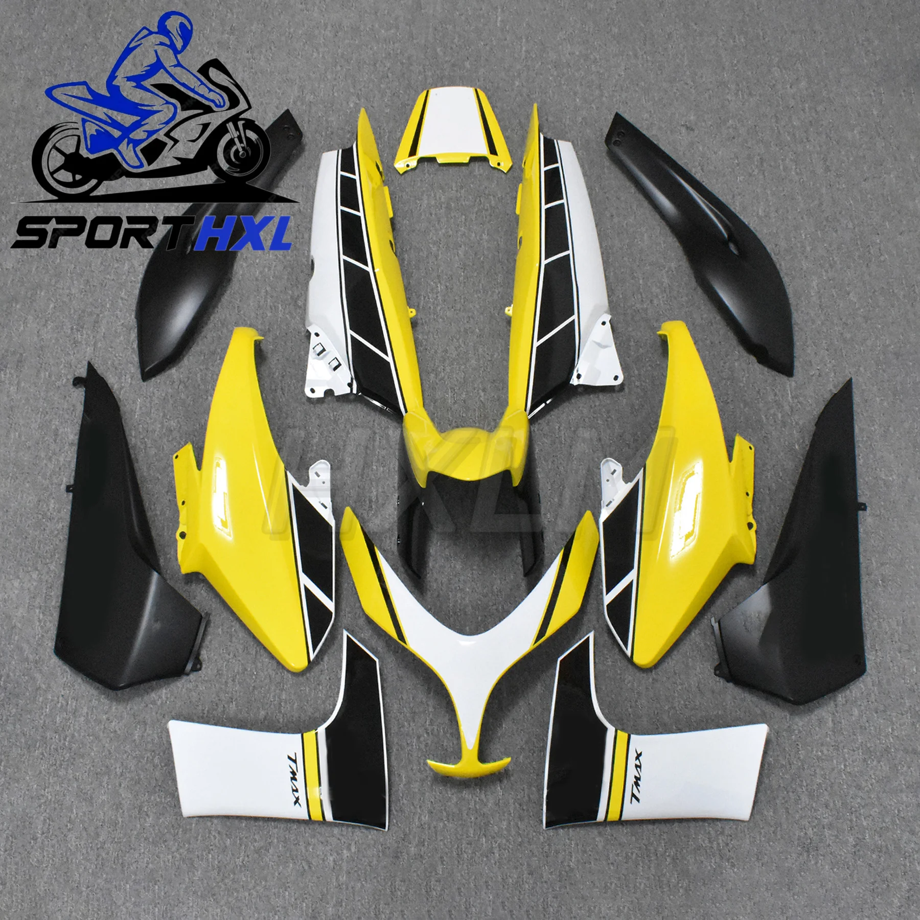 

Подходит для Yamaha TMAX500 2008 2009-2011, комплект обтекателя кузова Rich Color, комплект обтекателя, полный комплект обтекателя, АБС-пластик