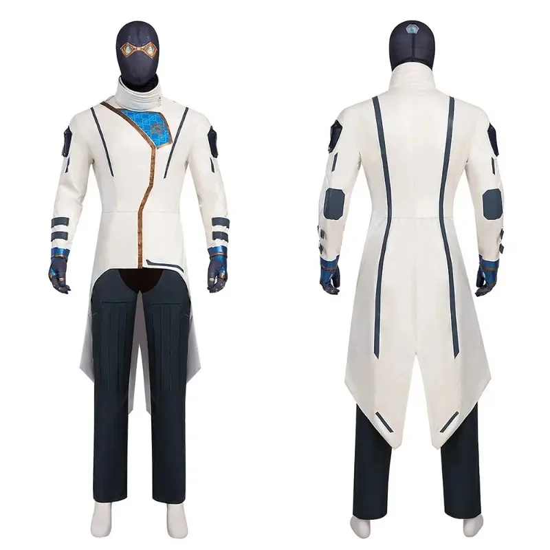 FC6Valorant Cypher Cosplay Costume Top Pants Hat Accessories Outfit Christmas New Year Fancy Dress Custom Size@FC8！