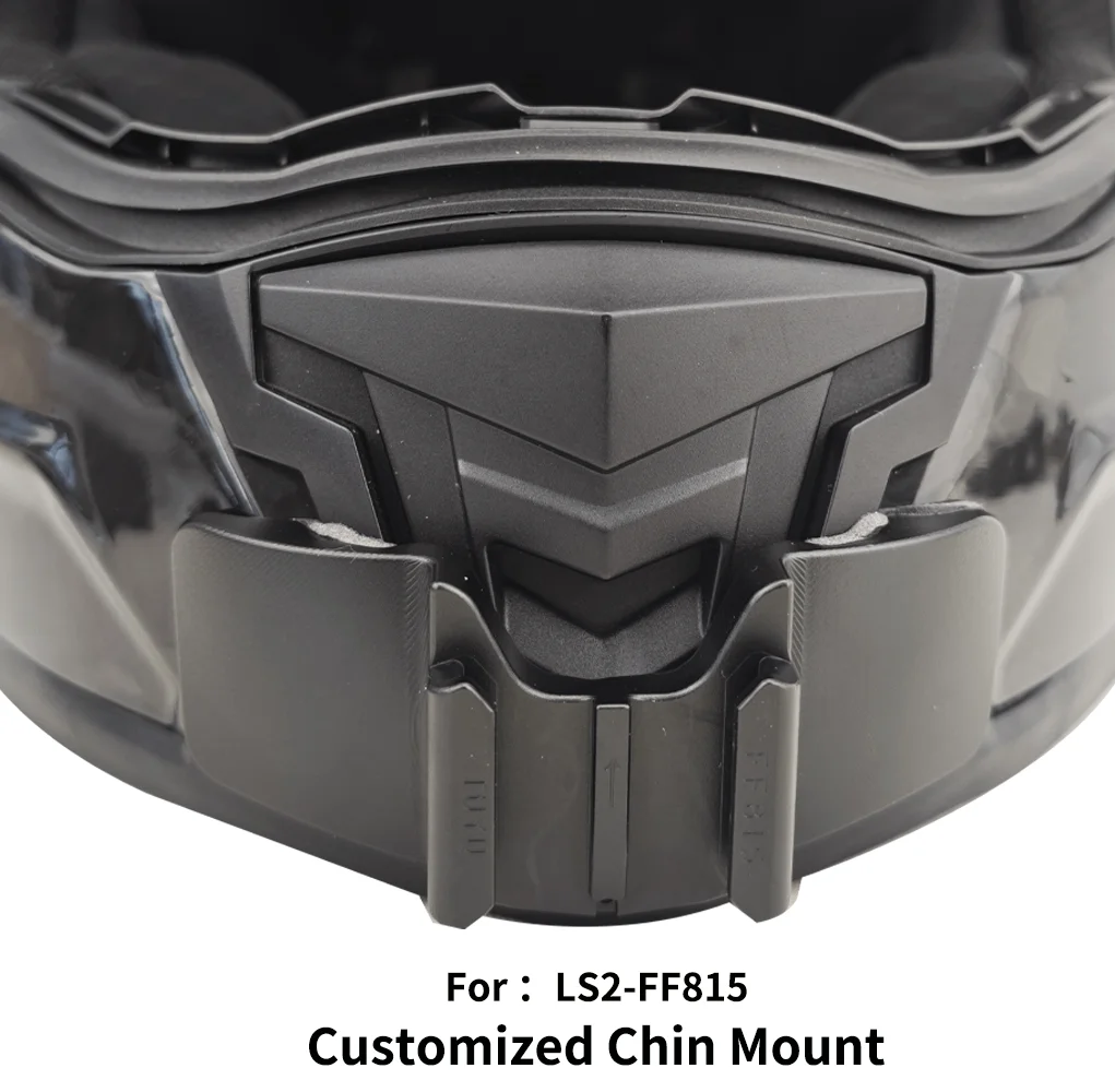 for LS2 FF815 Aluminium Helmet Chin Mount for GoPro Hero 13 12 11 10 9 Insta360 X5 X4 X3 Ace pro DJI Action 6 5pro 4 3 Camera
