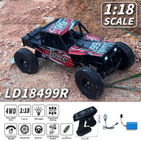 For LDRC Rc Car 18499 1/18 Remote Control Climbing Car 4Wd Professional Car Model Pipe Rack Vehicle