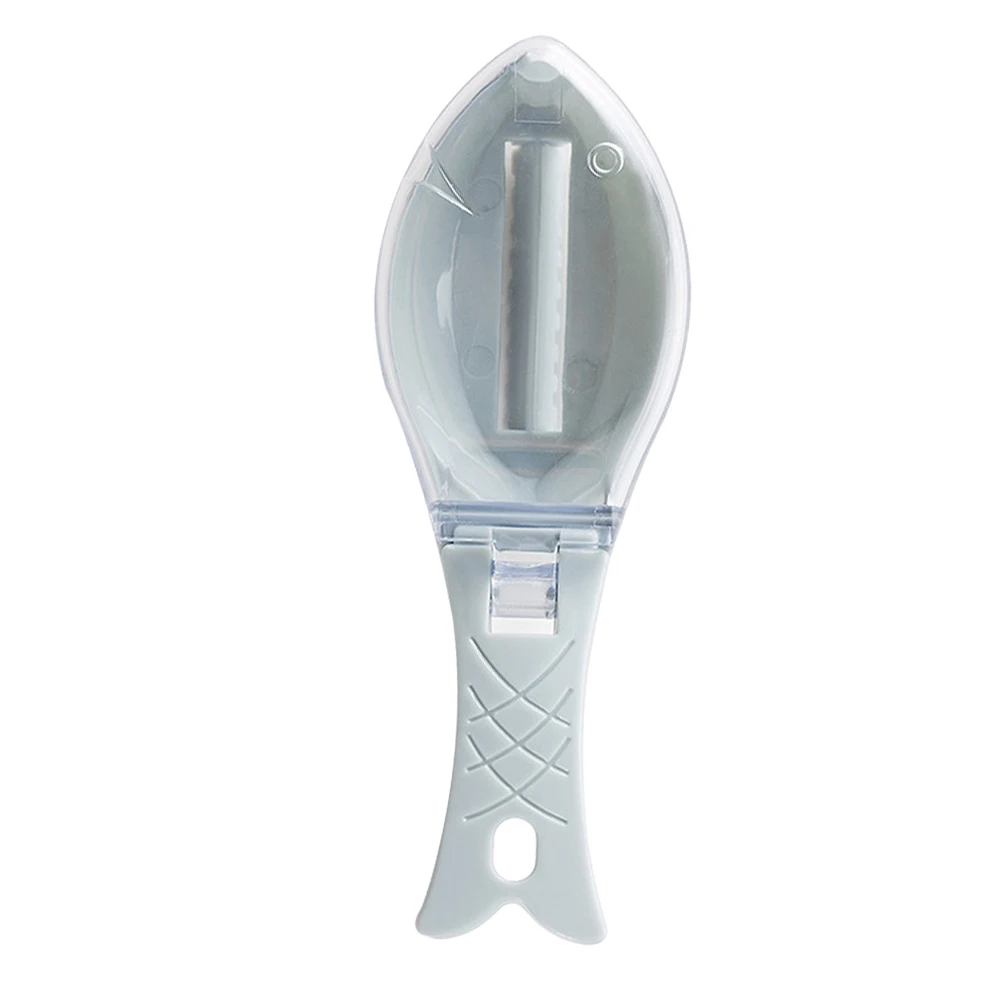 

2Pcs Fish Scale Scraper Stainless Steel Fish Shaver Ergonomic Comfortable Handle Quick Scale Removal Hanging Hole