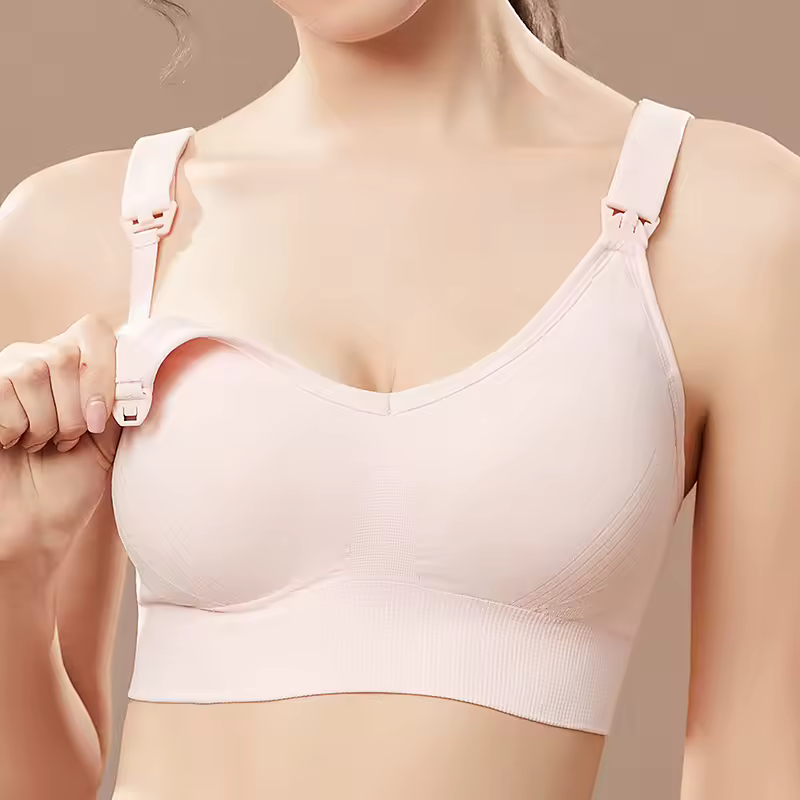 1pcs Maternity Nursing Bras Pregnant Women Skinny Breastfeeding Clothing Underwear  Female Breathable Push Up Bra