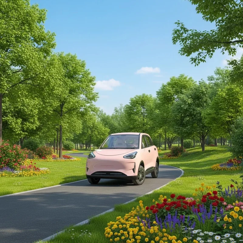 2026 New Style High Quality LTL Car with Conditioning 401-500km Range Made in China Parent-child Outings