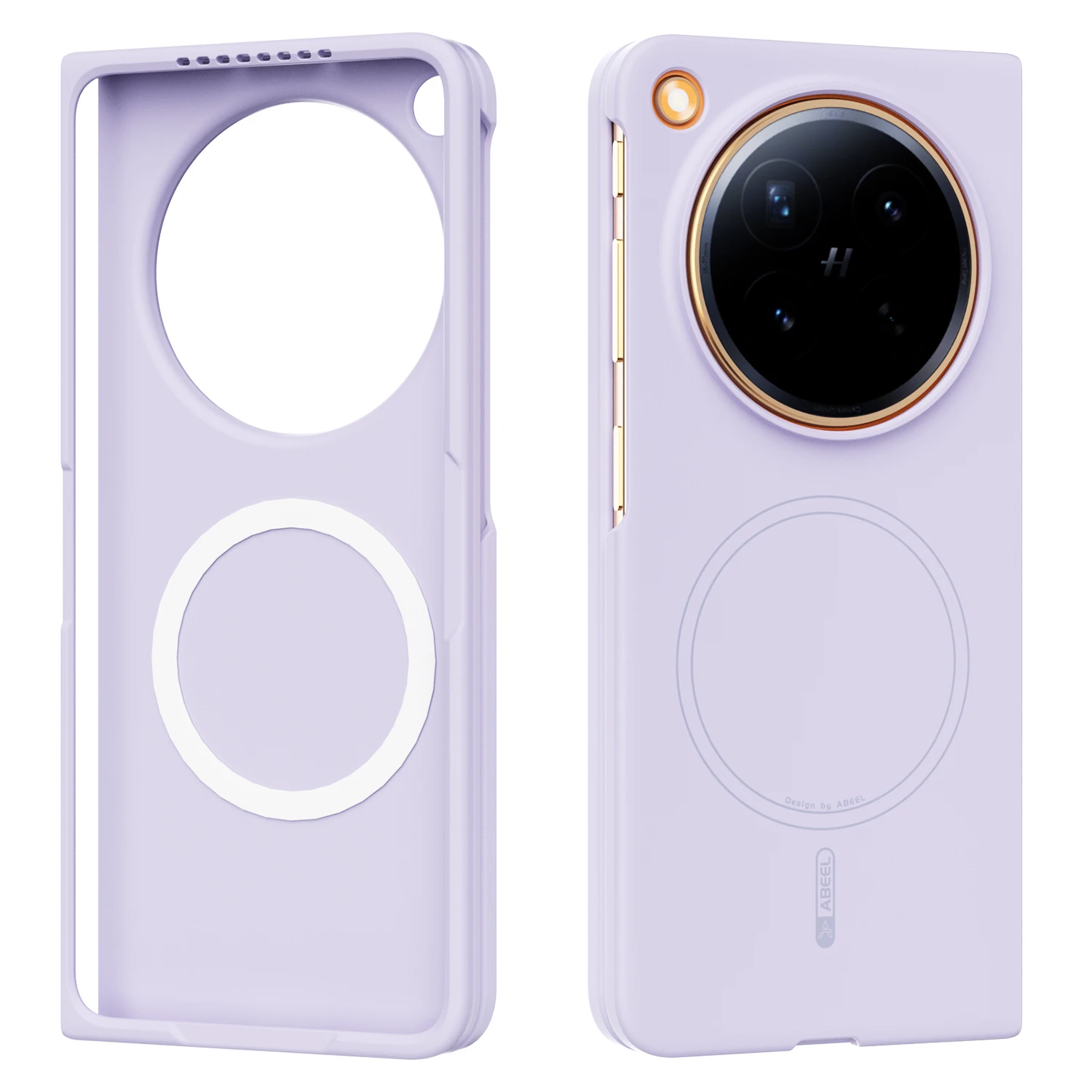 For OPPO Find N6 Case Hand Feel Hard Plastic For Magsafe Circle Mobile Phone Cover