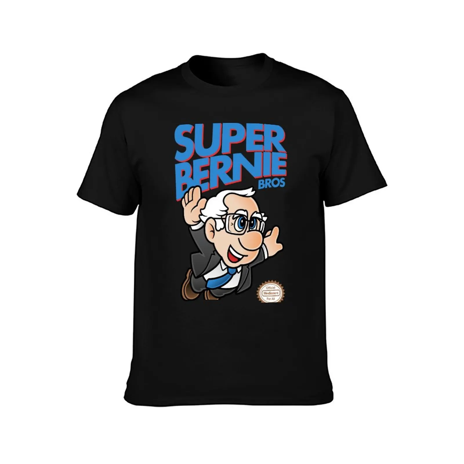 Super Bernie Bros T-Shirt Summer Casual Cotton Tee Oversized Streetwear Tops Vintage Graphic Print Loose Fit Short Sleeve