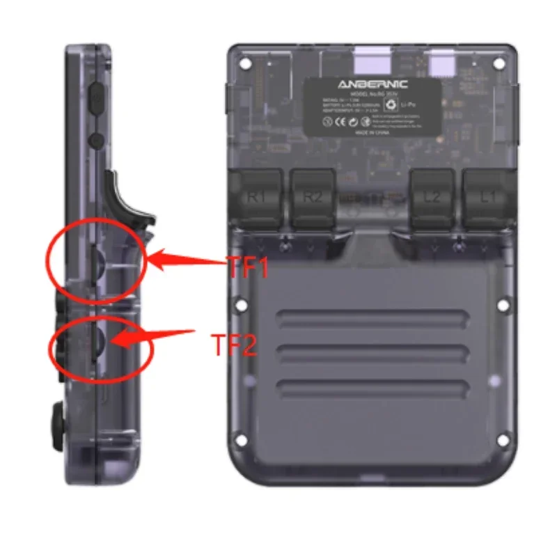 ANBERNIC RG353V RG353VS Mamory Card Sd TF Card Preloaded Handheld Game Card 450 PSP RETRO Games 256G 128G 64G Handheld Game