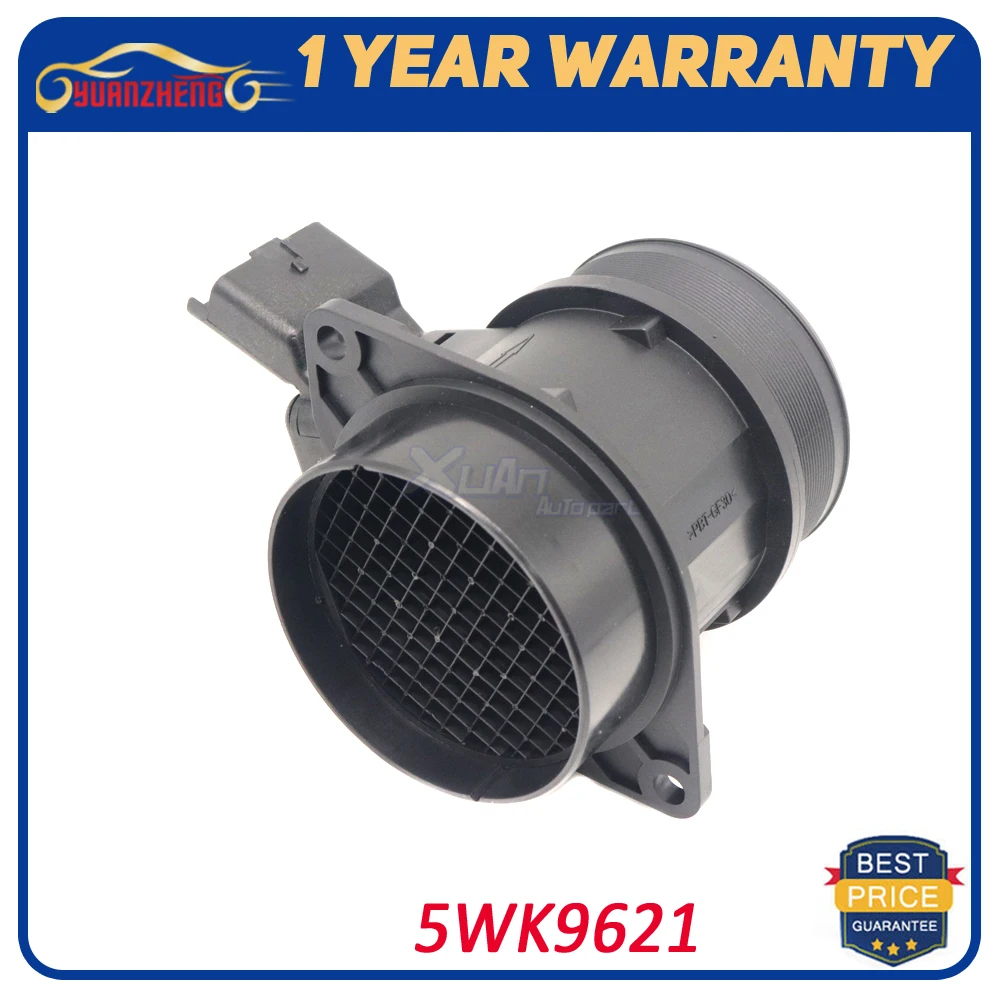 مقياس تدفق هواء السيارة ، لسيارة بيجو ، 9621 ، 5 ، من من من من ؟ ، من من من ؟ ، من من من من ؟ ؟ ، من من من ؟ S ، 8ET009142101 ، 8ET009142101 ، 5WK9621z #1