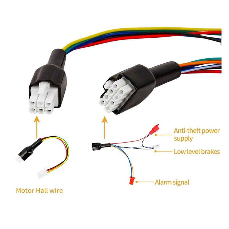 Sine Wave Controller 48V 60V 2500W 72V 3000W Electric Bicycle Brushless DC Controller 50A Scooter Motor Controller