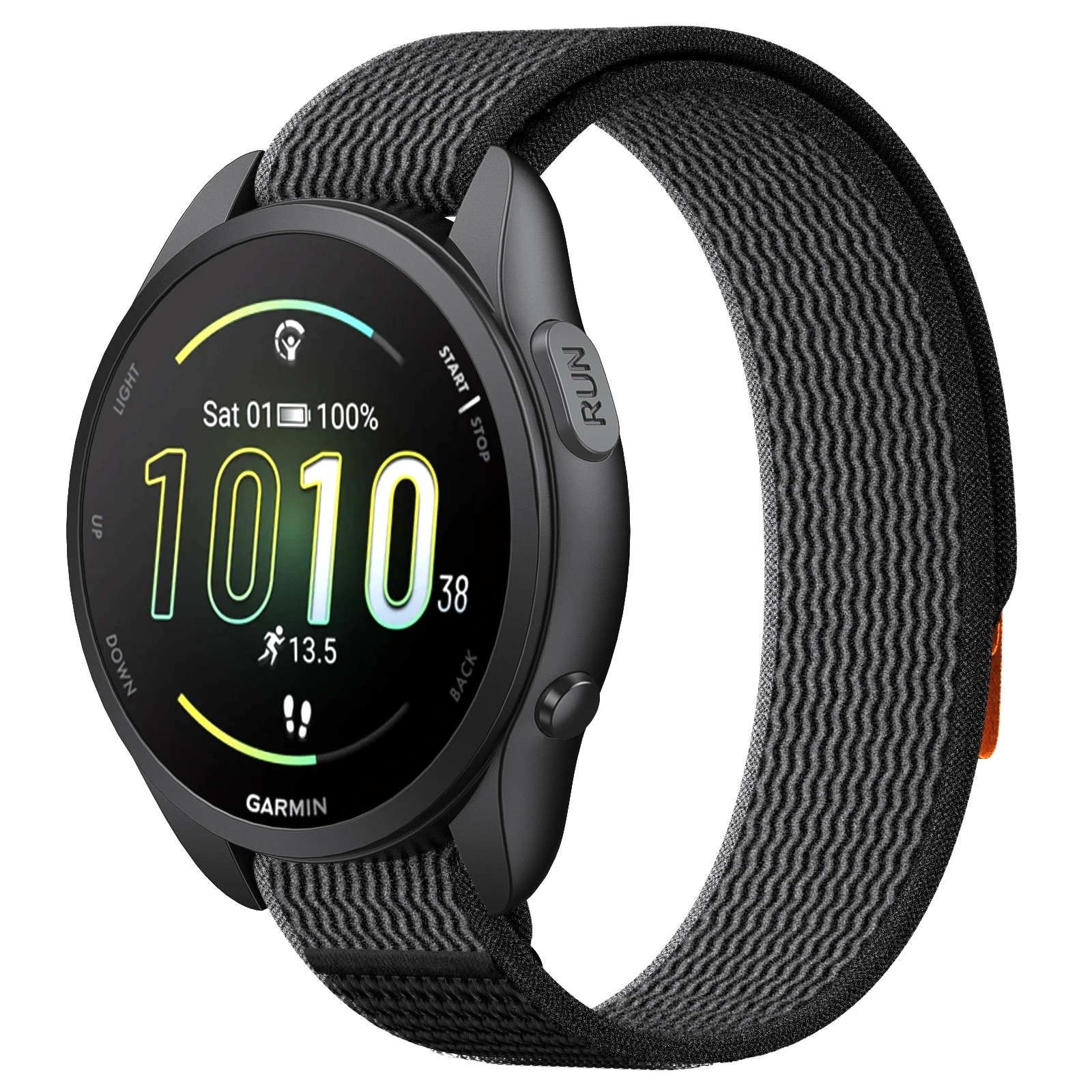 

Nylon Watch Band 20mm for GarminActive 5/Forerunner165/158/245 Nylon Braided Strap Replace the Strap Super Strong and Light