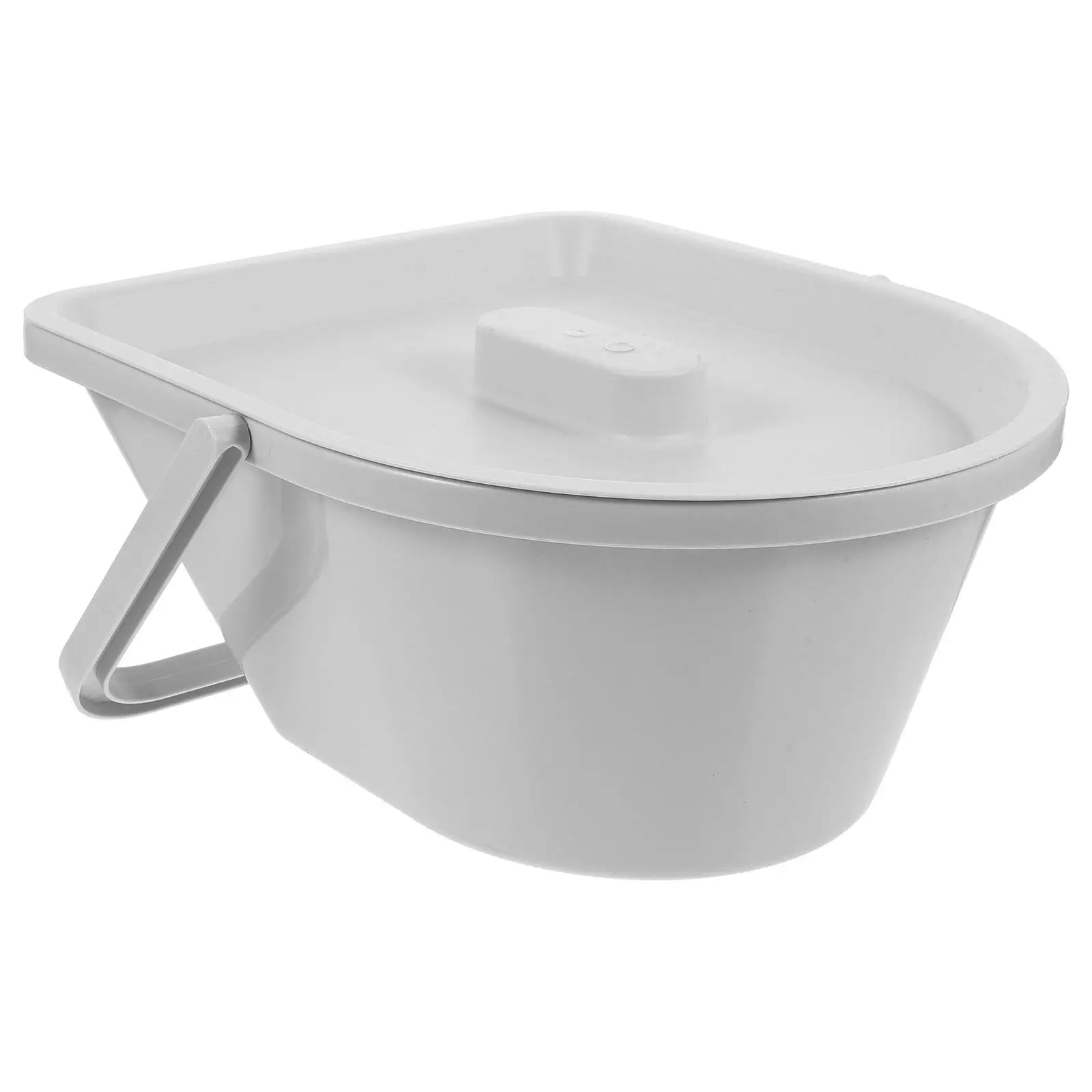 

Chamber Pot With Lid Portable Plastic Bedpan For Elderly Adults Reusable Household Urine Bucket Potty Training Night