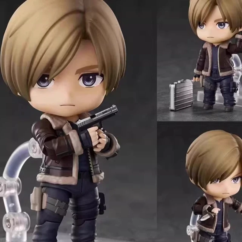 

Resident Evil Anime Q Version Clay Man 2337 Action Figures Model Statue Face Swap Doll Toy Desktop Collectible Ornament Boy Gift