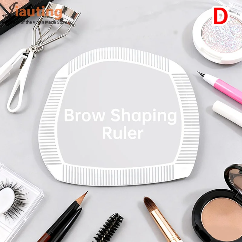 

1 шт., линейка для картирования бровей, линейка для формирования бровей, 1 минута, быстрый рисунок, дизайн для бровей, легкий инструмент, трафареты для микроблейдинга и перманентного макияжа