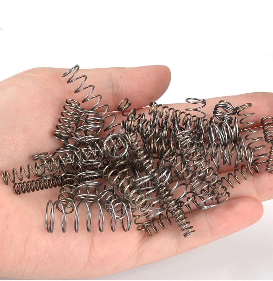10Pcs Wire Diameter 0.7mm Spring Steel Compression Spring Small Spring Return Spring Steel Outside Diameter 8~12mm