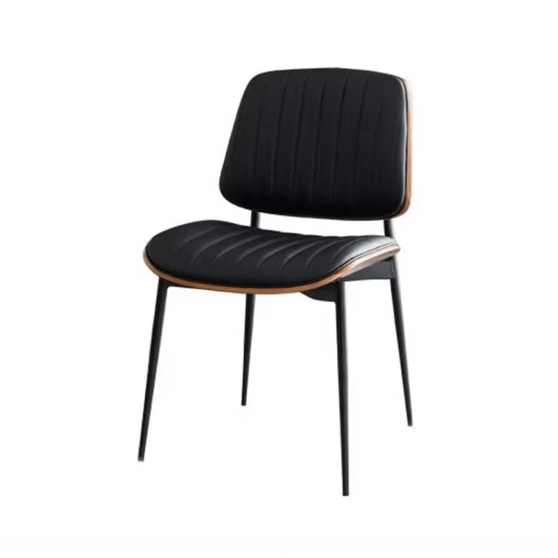 

Italian-style home dining chair simple light luxury dining table chair, new Nordic restaurant back chair