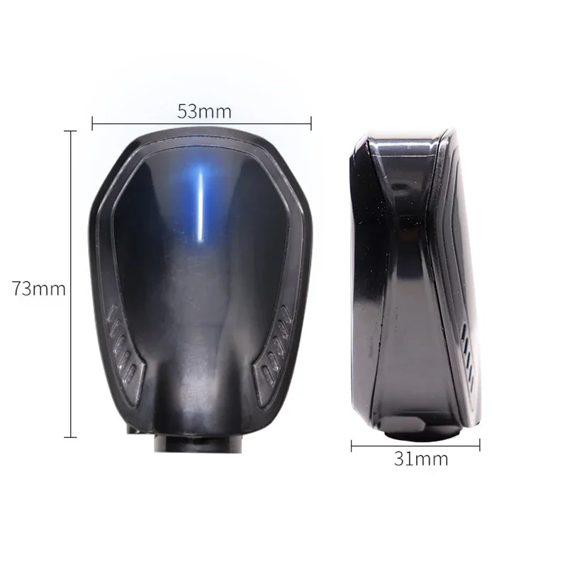 Car Welcome Door Projector Light Rechargeable Wireless Universal Auto Dynamic Running Horse Styling LED Lamp Car Accessories