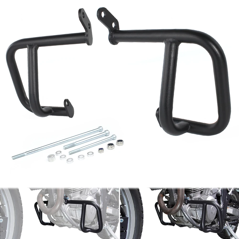 

Для мотоциклов Suzuki DR 650 DR650S DR650SE 1996-2025: Стальные защитные дуги (краш-бары), защита рамы, защита двигателя, защитный каркас