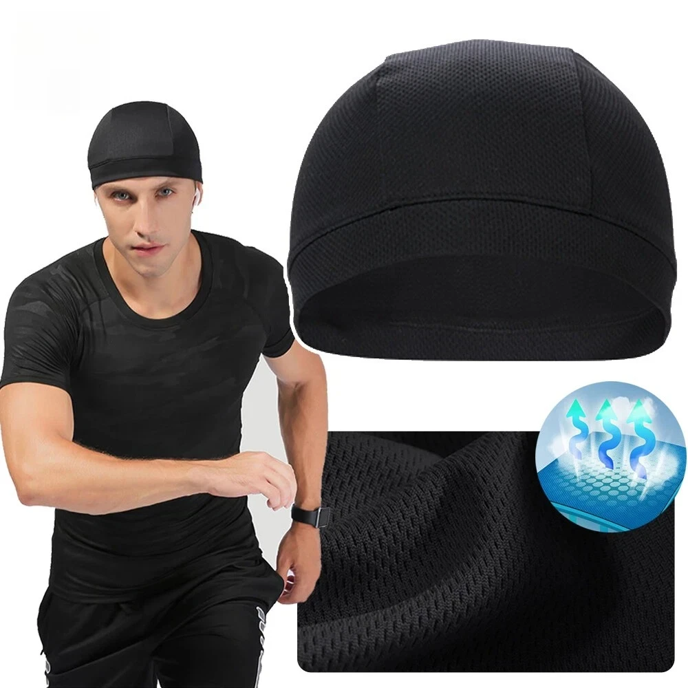 

Подшлемник для мотоцикла, сетчатая ткань, быстросохнущая велосипедная кепка, летняя дышащая шапка для езды на велосипеде, защита от пота, велосипедное снаряжение