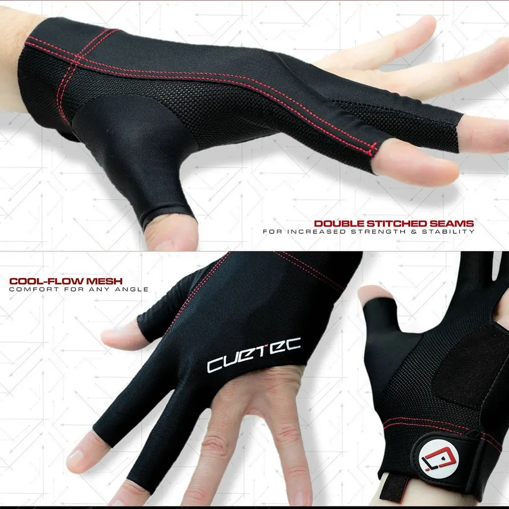 CUETEC Axis Champion Billiard Glove - Fits Left Or Right Hand Size M/L