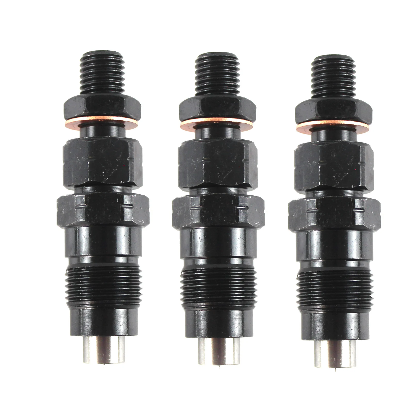 PANGOLIN Fuel Injector 3Pcs Assy H1600-53000 16001-53002 16001-53000 For Kubota D722 D782 D902 GF1800E B7300HSD G1800 Stens
