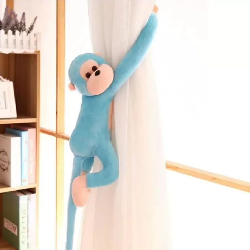 New Spot Long Arm Monkey Doll Hanging Curtain Hanging Monkey Plush Toy Doll Bag Pendant Holiday Surprise  Gift Souvenir.