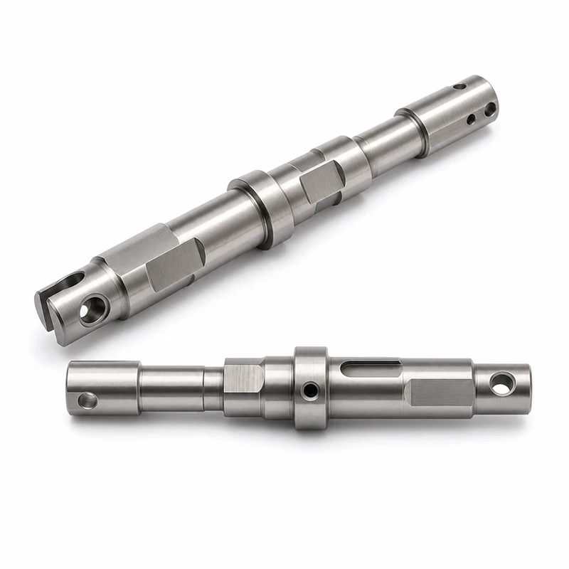 Custom Grade 5 Titanium Ti-6Al-4V CNC Milling Supplier for Precision Shafts Humanoid Robotics Tight Tolerance Components