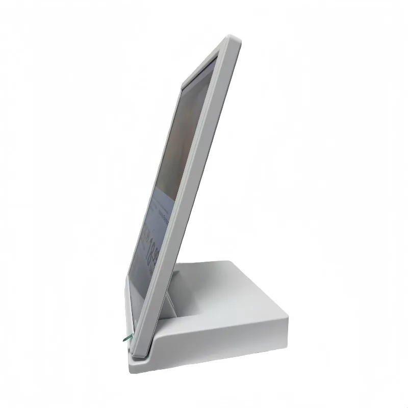 

Lcd Advertising Price Tag 10.1 Inch Digital Price Label Desktop Stand Electronic Shelf Labels with Charging Battery