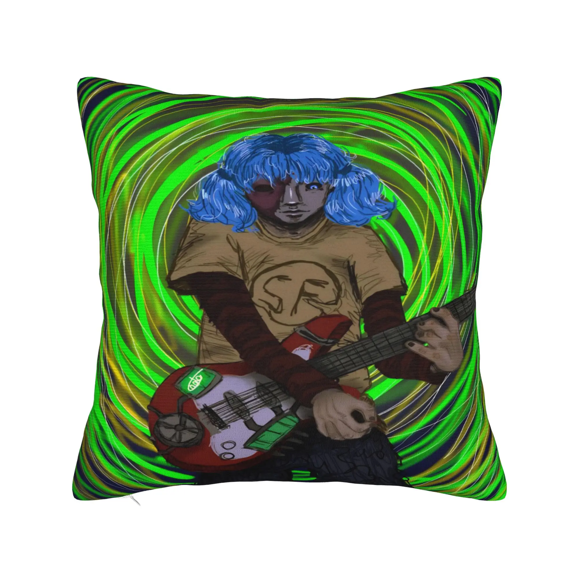 New Style Seat  Sally Face Sal Fisher Indie Decoration Pillowcases Merch  Pillow Covers Square Multiple Sizes