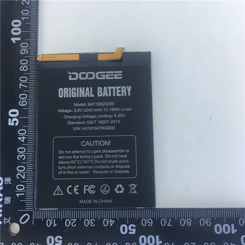 

Фотоаккумулятор Для DOOGEE Y6 MAX, 4300 мАч, новая дата производства, фотоаккумулятор Для DOOGEE