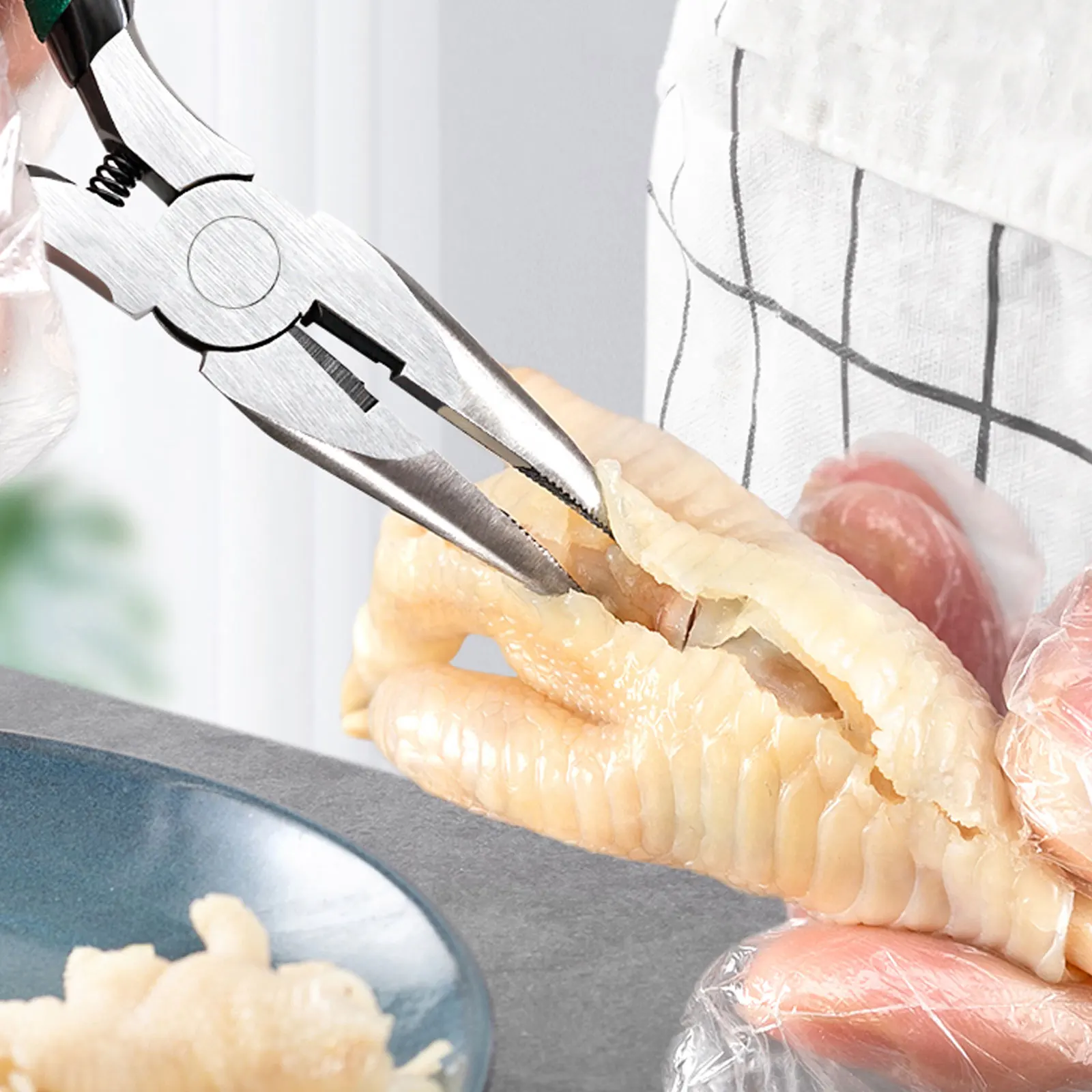 Chicken Feet Boneless PliersBoneless Chicken Duck Goose Claw Boning Knife Bone Bone Shaving Scissors Clip