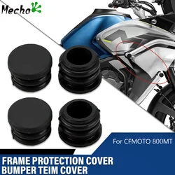 For CFMOTO 800MT MT800 800 MT 800-2A CF800MT 6WWV-250001-5000 800mt Motorcycle Frame Protection Cap Cover Bumper Trim Cover