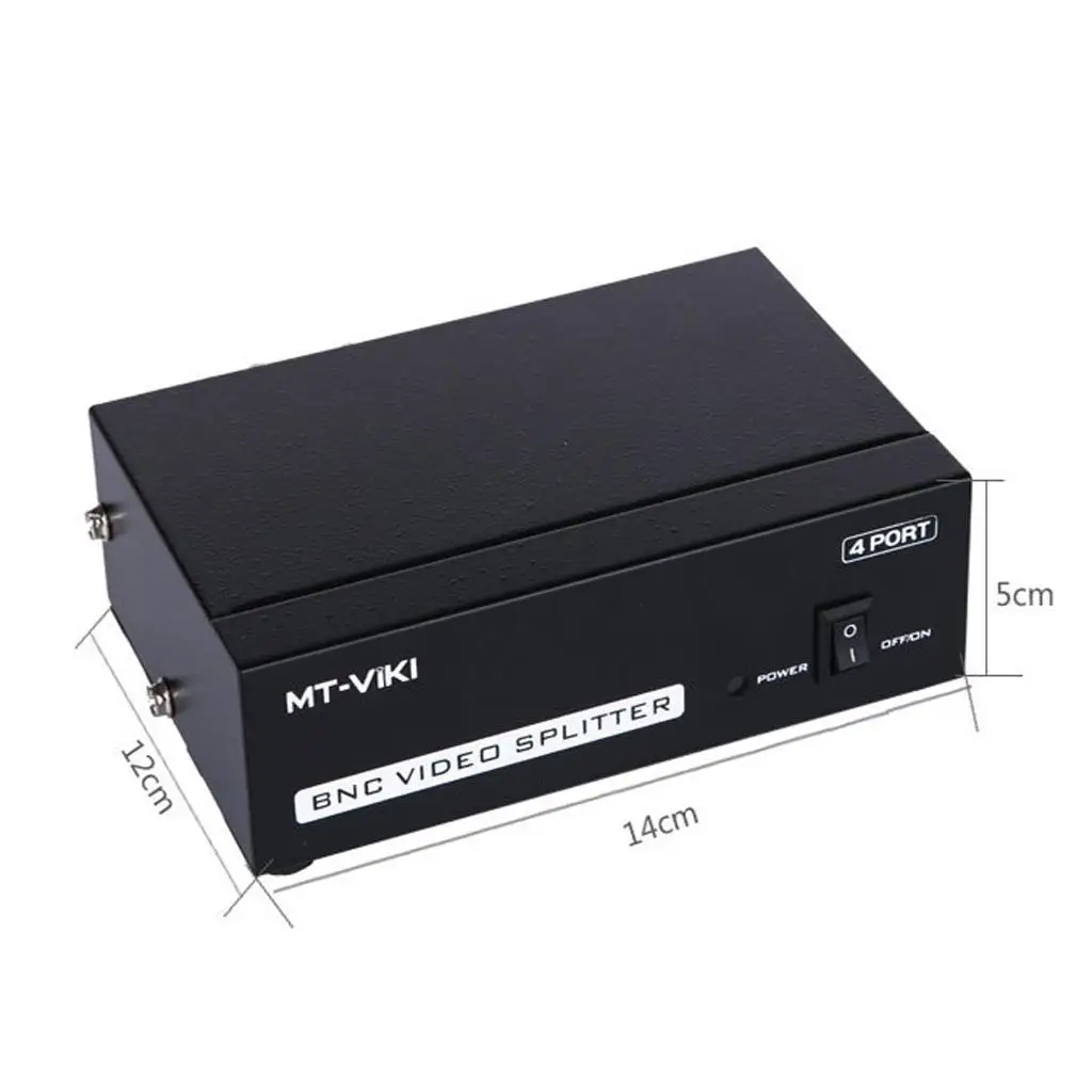 1 Ingang 4 Uitgang Bnc Video Splitter Box Distributeur Voor Video