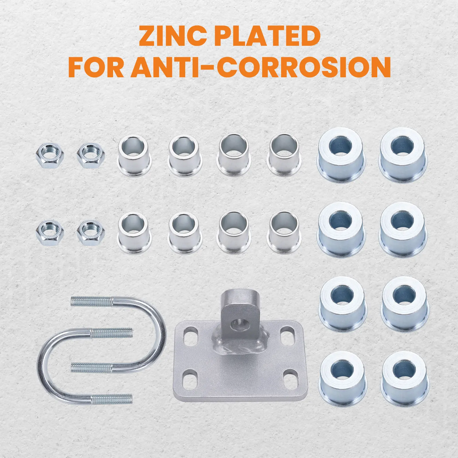 قضيب بانهارد أمامي + خلفي قابل للتعديل لنيسان باترول GU Y61 S2 RHD فقط 6/2001-16