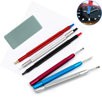 4/7PCS Watch Hand Pressers Pusher Fitting Set Kit Wristwatch Rubber Head for Watch Needle Tools for Watchmaker Repair Tool