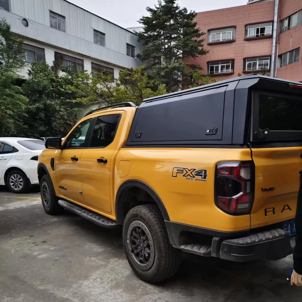 

Dream Garage FOR RANGER 12-22 Aluminum Alloy Pickup Cap Locking Waterproof Tailbox Smartcap Tonneau Cover